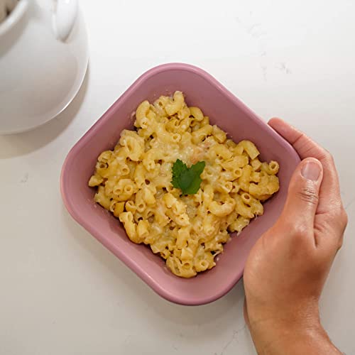 BraveJusticeKidsCo. | SiliSteel™ UnBreakabowl™ Microwave Safe Silicone Bowl | Unbreakable Dinnerware | Family All Ages