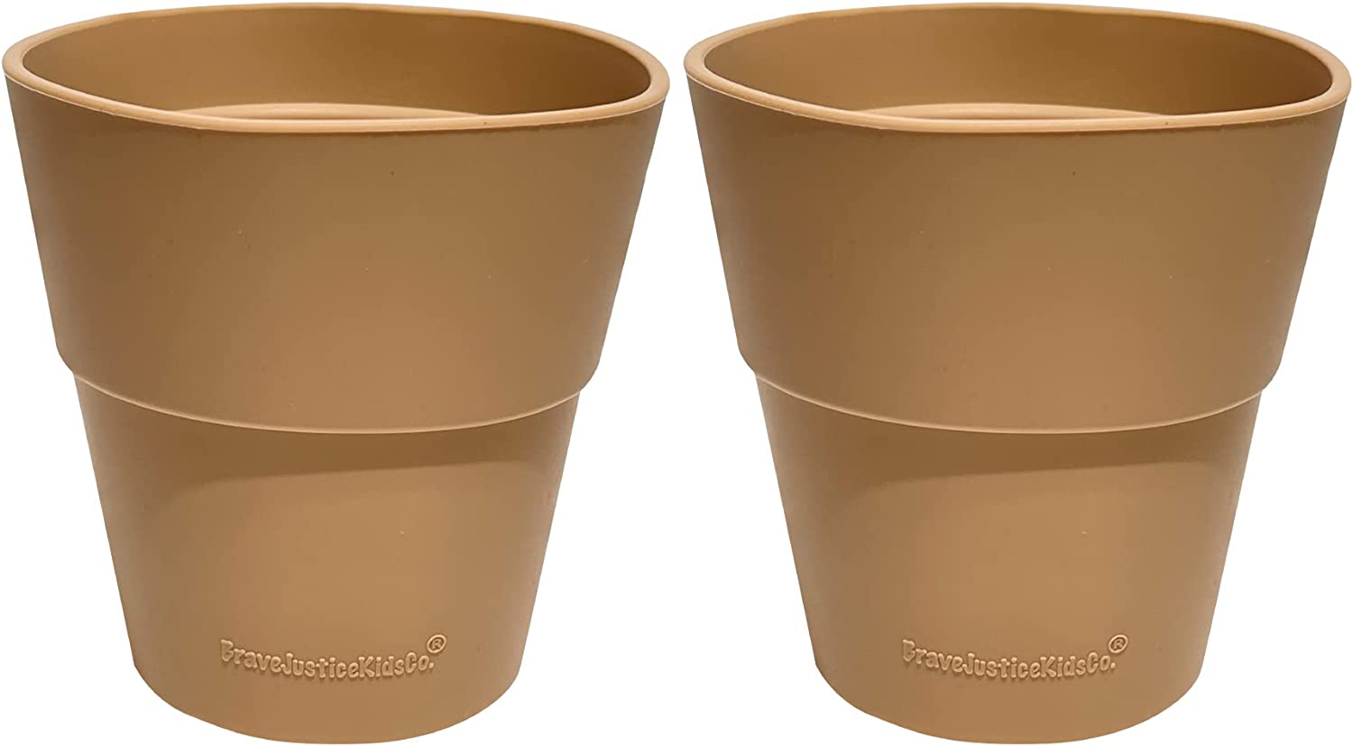 BraveJusticeKidsCo. | Toddler Silicone Gardening Pot 2 Pack Set | Children Outdoor Toys