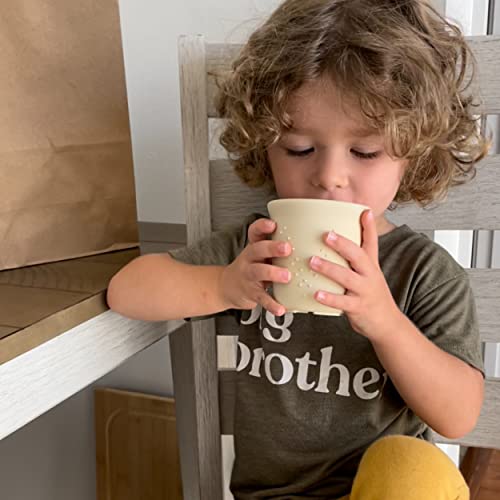 BraveJusticeKidsCo. | SiliSteel™ Drinking Cups | Kids and Toddler Silicone + Steel Dinnerware Cups