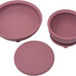BraveJusticeKidsCo. | Silicone Assist Plate and Assist Bowl Combo Pack for Toddler and Baby | Baby-led feeding