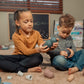 BraveJusticeKidsCo. Hide N Seek Toddler (3+) Silicone Stacking Nesting Dolls Toy: Kozy Kittens